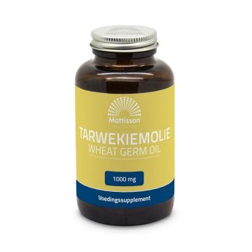 Tarwekiemolie Масло от пшеничен зародиш, 1000 мг x60 капсули, Mattisson Healthstyle