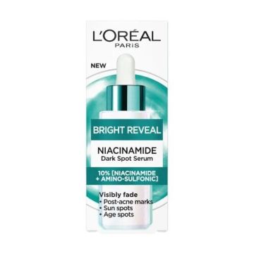 Loreal Paris Bright Reveal Серум за лице c ниацинамид против тъмни петна x30 мл
