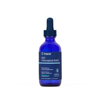 Йонен хлорофил 6000, с аромат на мента х59 мл Trace Minerals