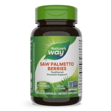 Сао Палмето (плод) при проблеми с простатата 585мг х100 капсули Nature's Way