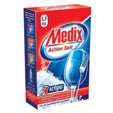 Medix Action Salt Сол за съдомиялни машини  1,5 кг