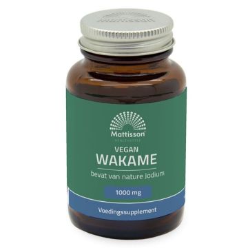 Уакаме (водорасли) за щитовидната жлеза х60 капсули Mattisson Healthstyle