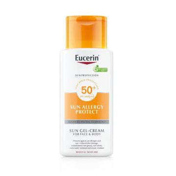Eucerin Sun Слънцезащитен крем-гел против слънчеви алергии SPF50+ x150 мл