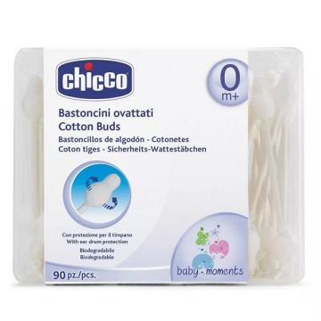 Chicco Клечки за уши с ограничител x90 броя
