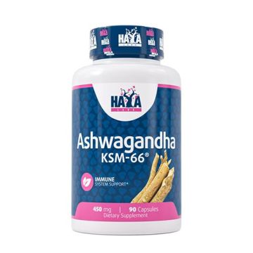 Ашваганда KSM-66 х90 капсули Haya Labs