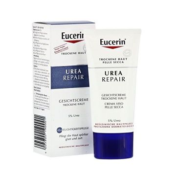 Eucerin Urea Repair Подхранващ дневен крем за лице за суха кожа с 5% Урея x50 мл
