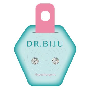 Dr.Biju Хипоалергенни обеци Xirius Crystal 5.3 мм, DXI53C001