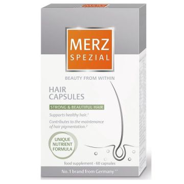 Merz Spezial Hair Capsules за силна и здрава коса х60 капсули