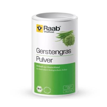 Био ечемична трева на прах x140 грама Raab Vitalfood