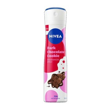 Nivea Dark Chocolate Cookie Део спрей против изпотяване за жени х150 мл