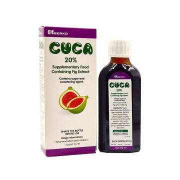 CUCA 20% течен екстракт от смокиня при запек х100 мл Berko