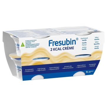 Fresubin 2 kcal Крем с вкус на ванилия 125 грама х4 броя