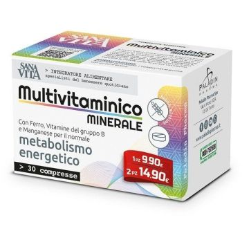Мултивитамини и Минерали за възрастни 50+ х30 таблетки SanaVita