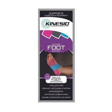 Kinesio Pre-Cut Foot Терапевтична лента за крак
