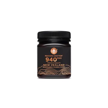 Мед от манука, монофлорен MGO 940 х250 г Manuka Doctor