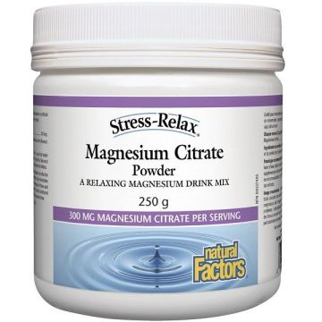 Магнезий (цитрат) пудра х250 г Natural Factors