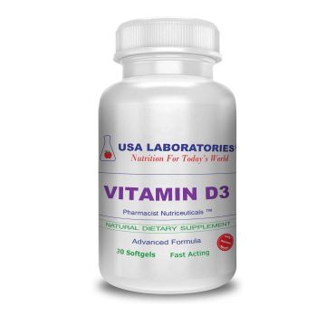 Витамин D3 х30 капсули USA Laboratories