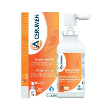 A-Cerumen Ear Hygiene Спрей за отстраняване на ушна кал х40 мл