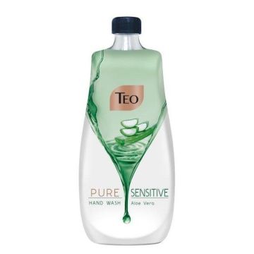 Teo Pure Sensitive Течен сапун с алое вера за чувствителна кожа - пълнител х800 мл