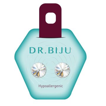 Dr.Biju Хипоалергенни обеци Rivolo Crystal 10 мм, DRI100C001