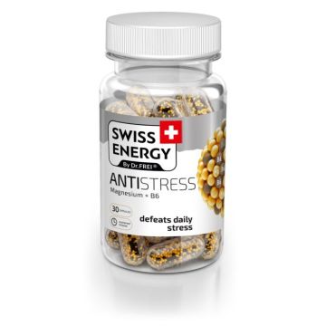 Antistress Витамини при стрес х30 капсули Swiss Energy