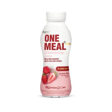 Nupo One Meal +Prime  Шейк заместител на хранене Ягода x1 брой