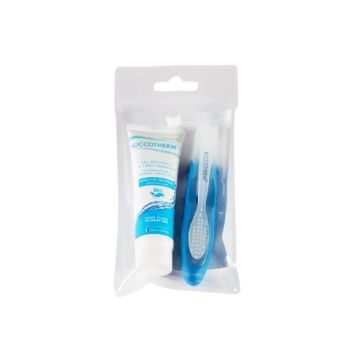 Buccotherm Sensitive Gums Комплект за път паста и четка за зъби без флуроид