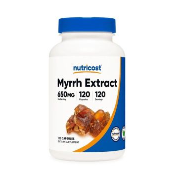 Смирна, смола за добро храносмилане х120 капсули Nutricost