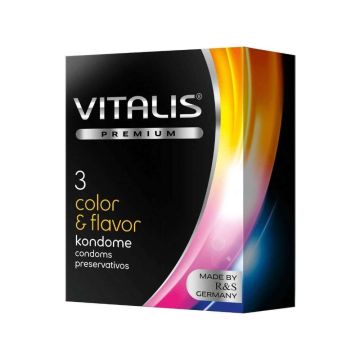 Vitalis Color & Flavor Презервативи х3 броя