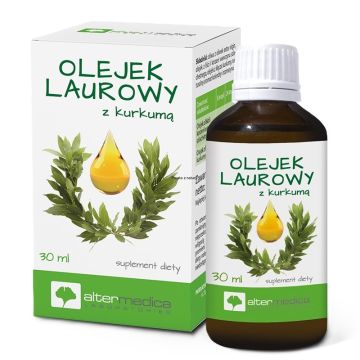 Етерично масло от дафинов лист с куркума х30 мл Alter Medica