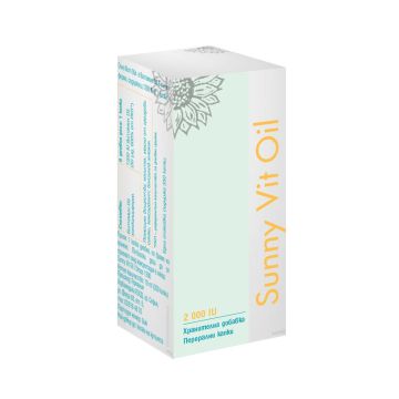 Sunny Vit Oil Течен витамин D3 2000 IU х10 мл Herbamedica
