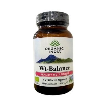 Wt - Balance за здравословен метаболизъм x90 капсули Organic India