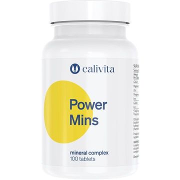 Power Mins Минерален комплекс х100 таблетки Calivita