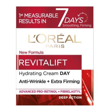 Loreal Paris Revitalift Хидратиращ дневен крем за лице против бръчки х50мл