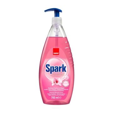 Sano Spark Препарат за съдове с аромат на бадем x700 мл