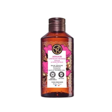 Yves Rocher Bain Nature Душ гел за тяло Арган и роза x200 мл