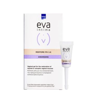 Eva intima Restore pH3.8 Възстановяващ гел х9 тубички Intermed