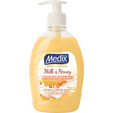 Medix Milk&Honey Течен сапун за ръце с мед и мляко х400 мл
