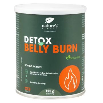 Detox Belly Burn Детокс микс на прах х125 г Nature's Finest