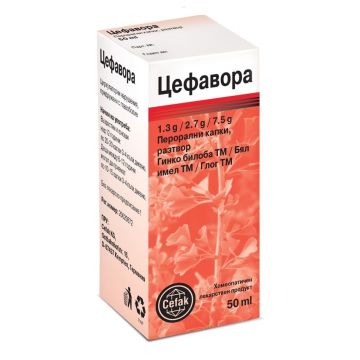 Цефавора при циркулаторни нарушения х50 мл Cefak