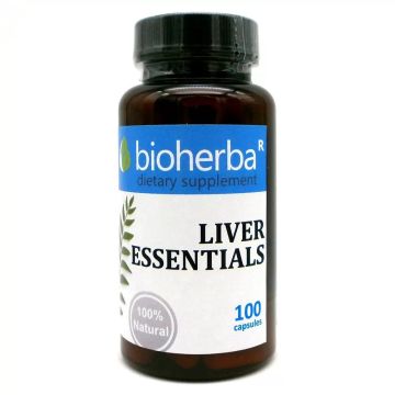 Формулата за черния дроб х100 капсули Bioherba