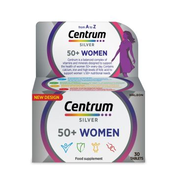 Centrum Silver Women 50+ от А до Z комплекс от витамини и минерали х30 таблетки