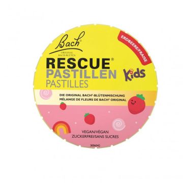 Rescue Kids пастили с вкус на ягода х50 грама Nelsons