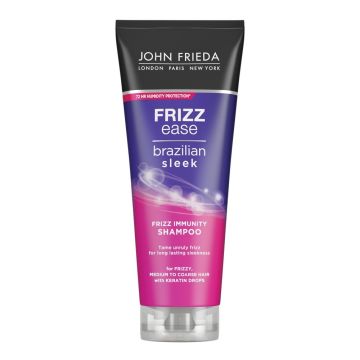 John Frieda Brazilian Sleek Шампоан за права и защитена от начупване коса x250 мл