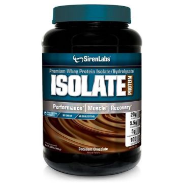 ISOLATE WHEY DECADENT CHOCO 954G SIRENLABS 966850