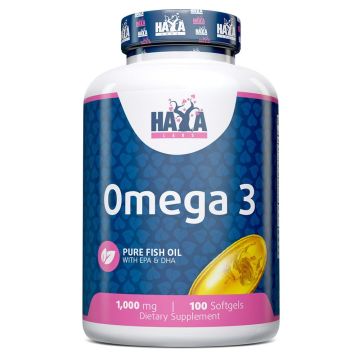 Омега 3 1000 мг х100 капсули Haya Labs