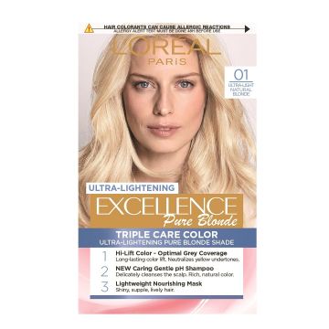 Loreal Paris Excellence Creme Боя за коса, 01 Lightest Natural Blonde
