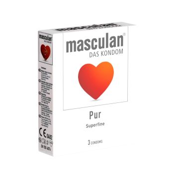 Masculan Pur Superfine Презервативи x3 броя