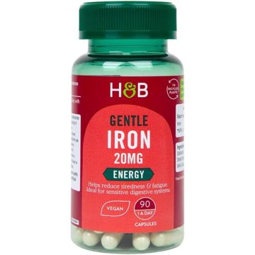 Нежно желязо 20мг х90 капсули Holland & Barrett