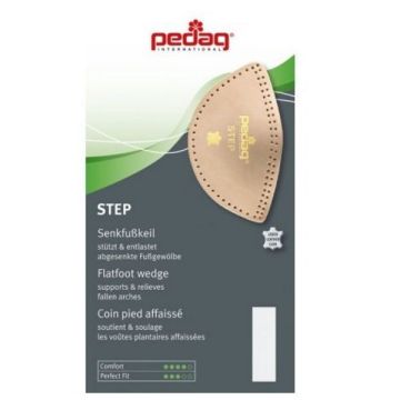 Pedag Step Клин за надлъжен свод при плоско стъпало XL (44-46) x2 броя